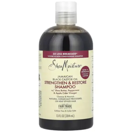 Shea Moisture Jamaican Black Castor Oil Strengthen and Restore Champú 384ml
